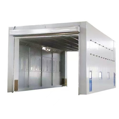 量身打造整体移动喷漆房废气达标排放_图片