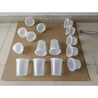 一次性塑料汤杯验货 实物比对 品质实测